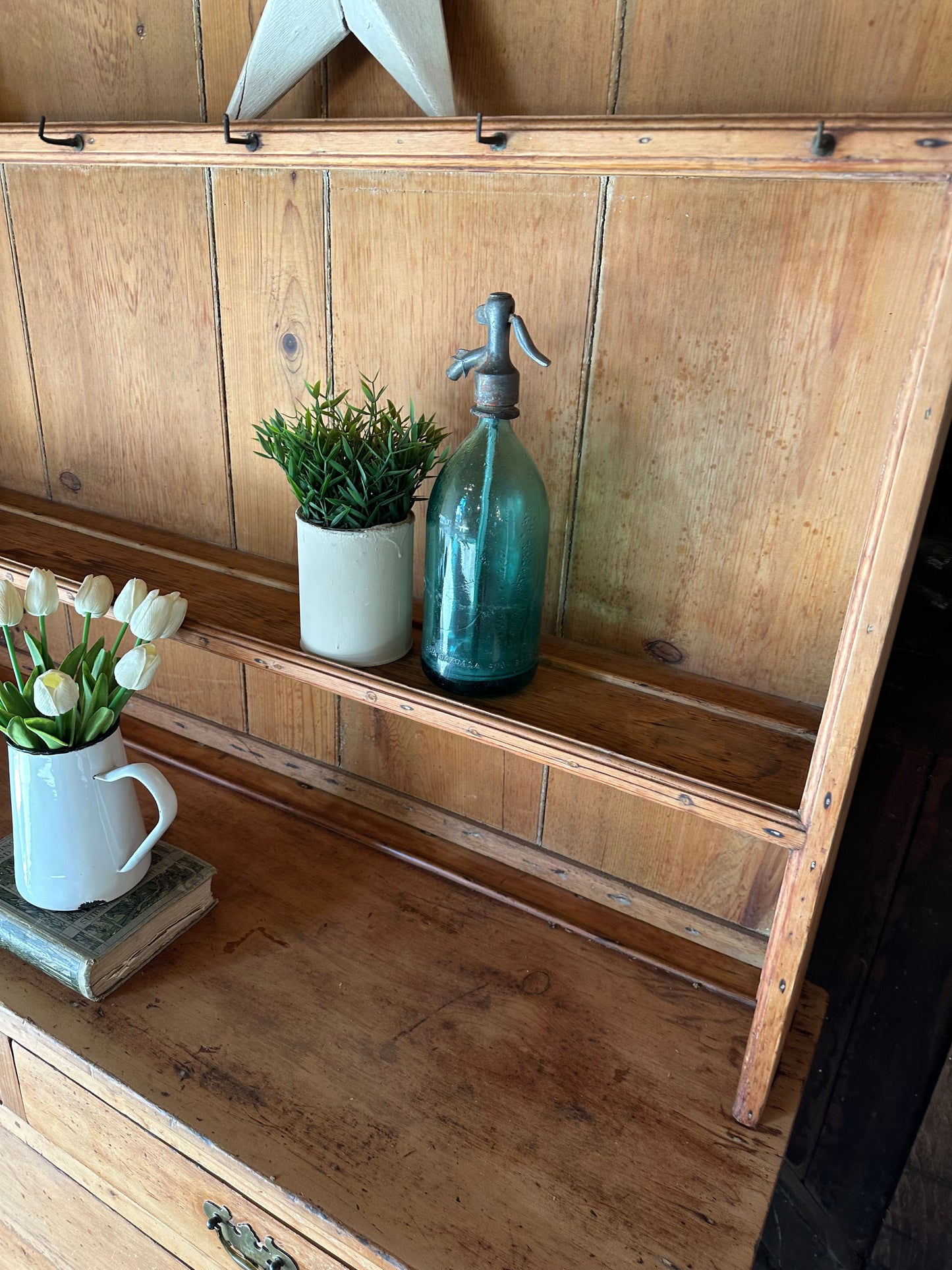 Rustic vintage dresser