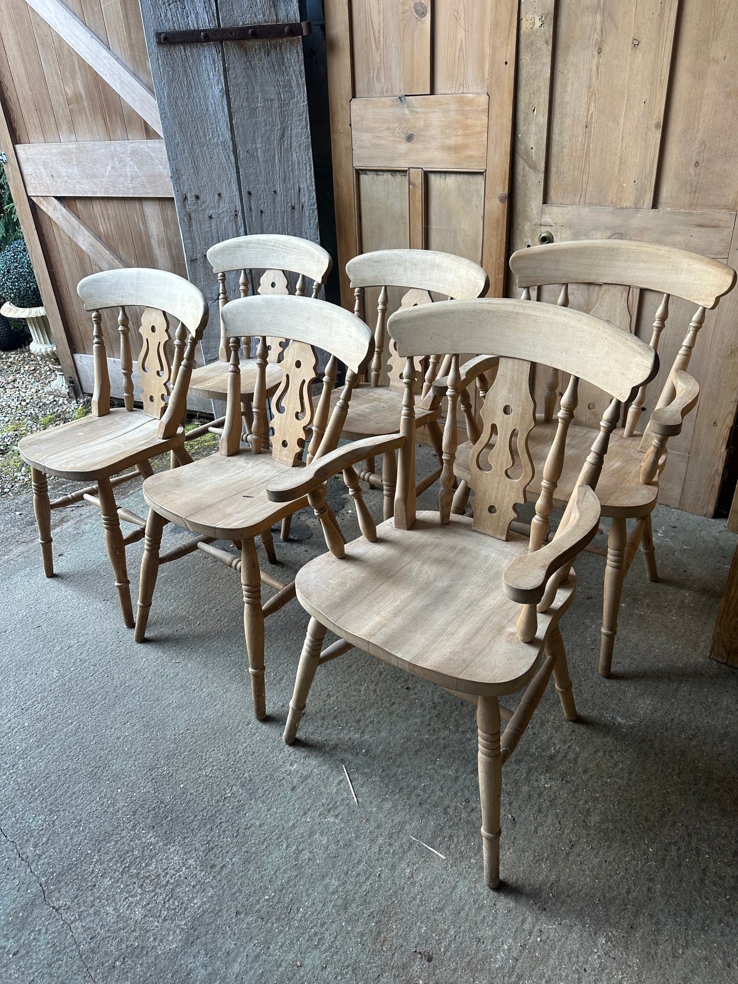 Farmhouse chairs set of 6