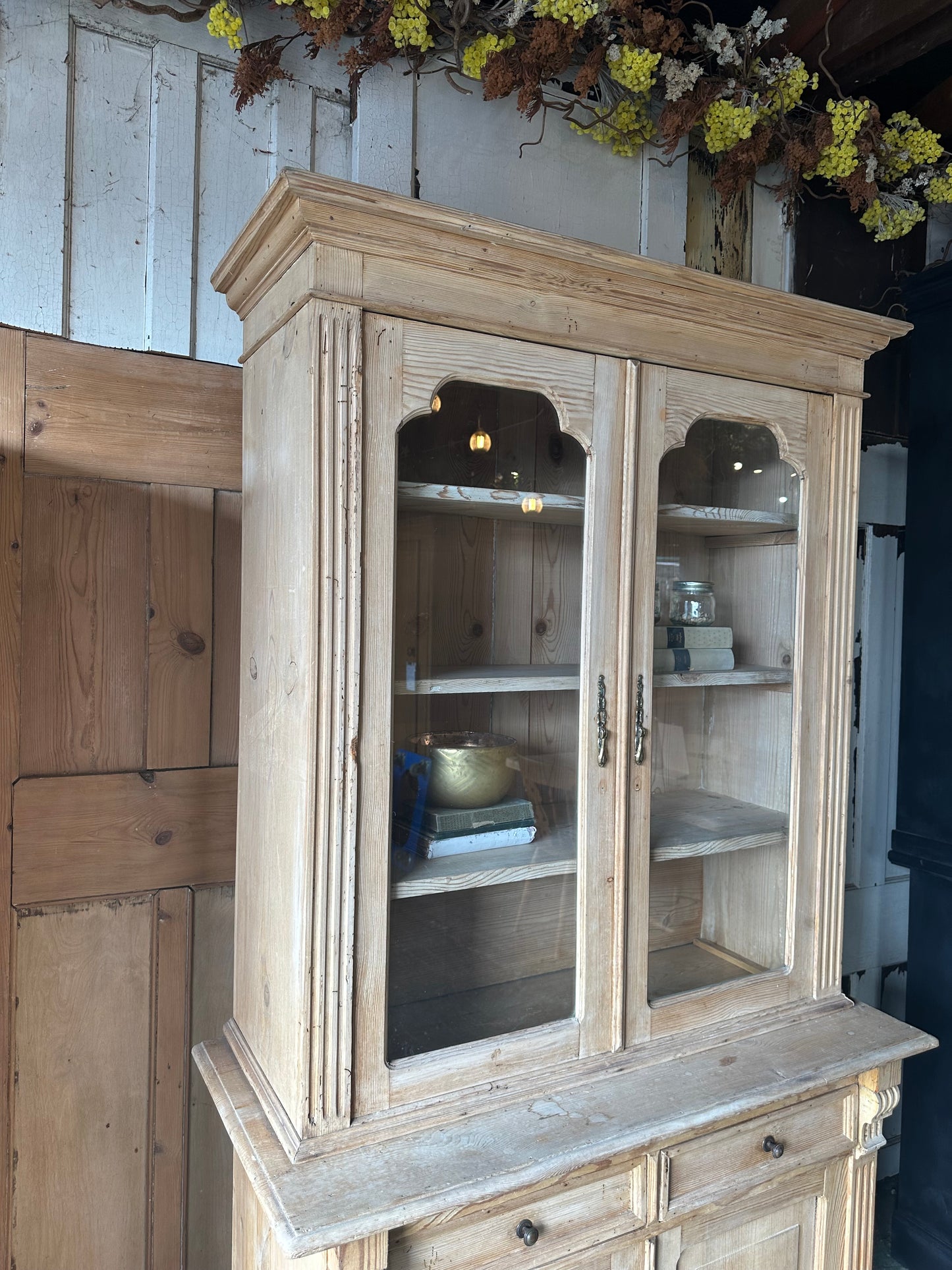 Rustic vintage dresser