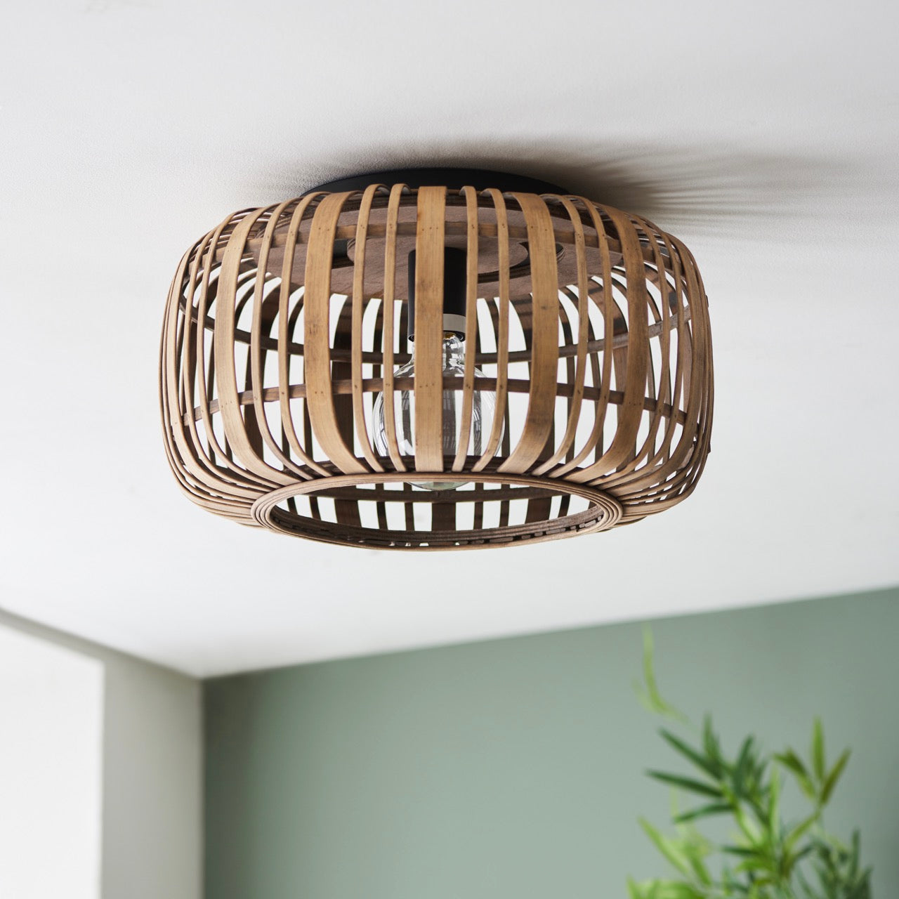 Mathias Ceiling Light Natural Bamboo