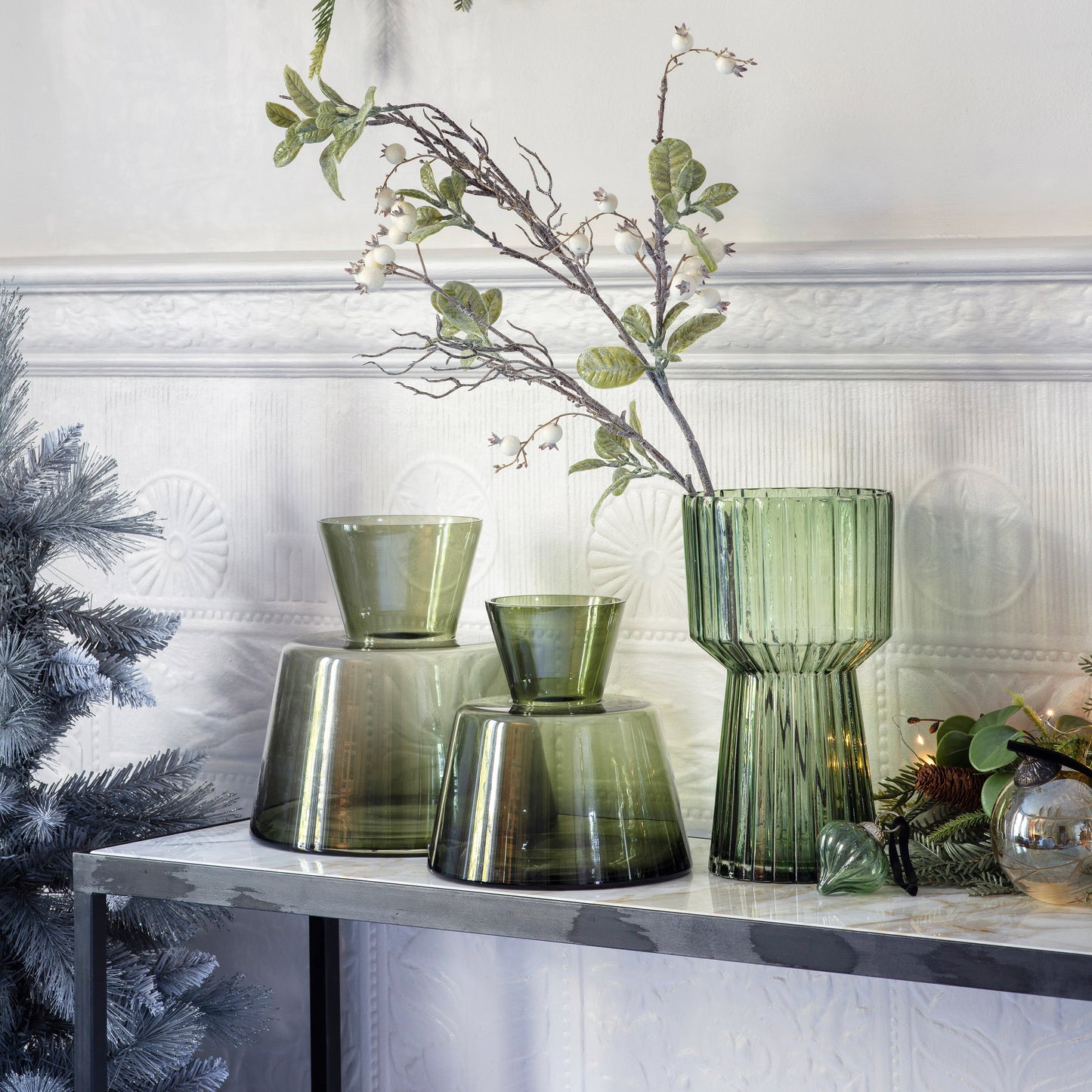 Mikkeli Vase Green Small