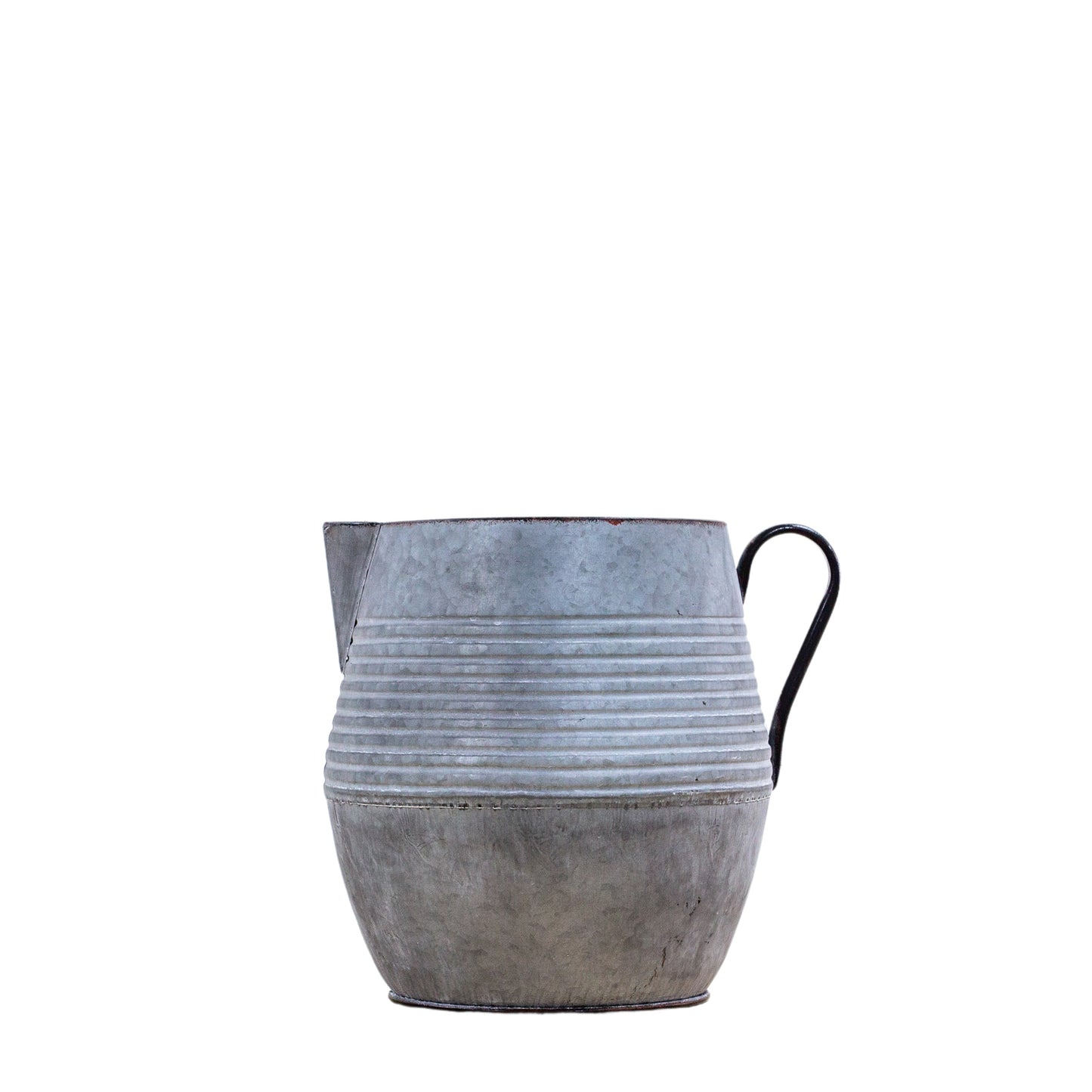 Levens Wide Galvanised Pitcher Large