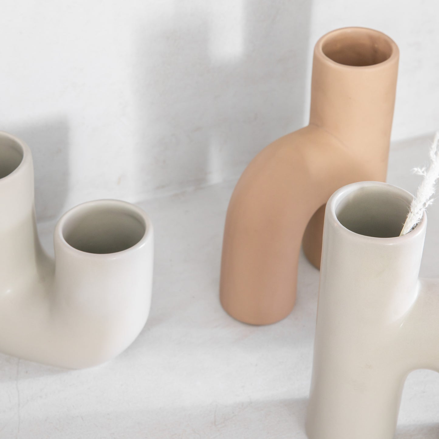 Ovie Vase Beige