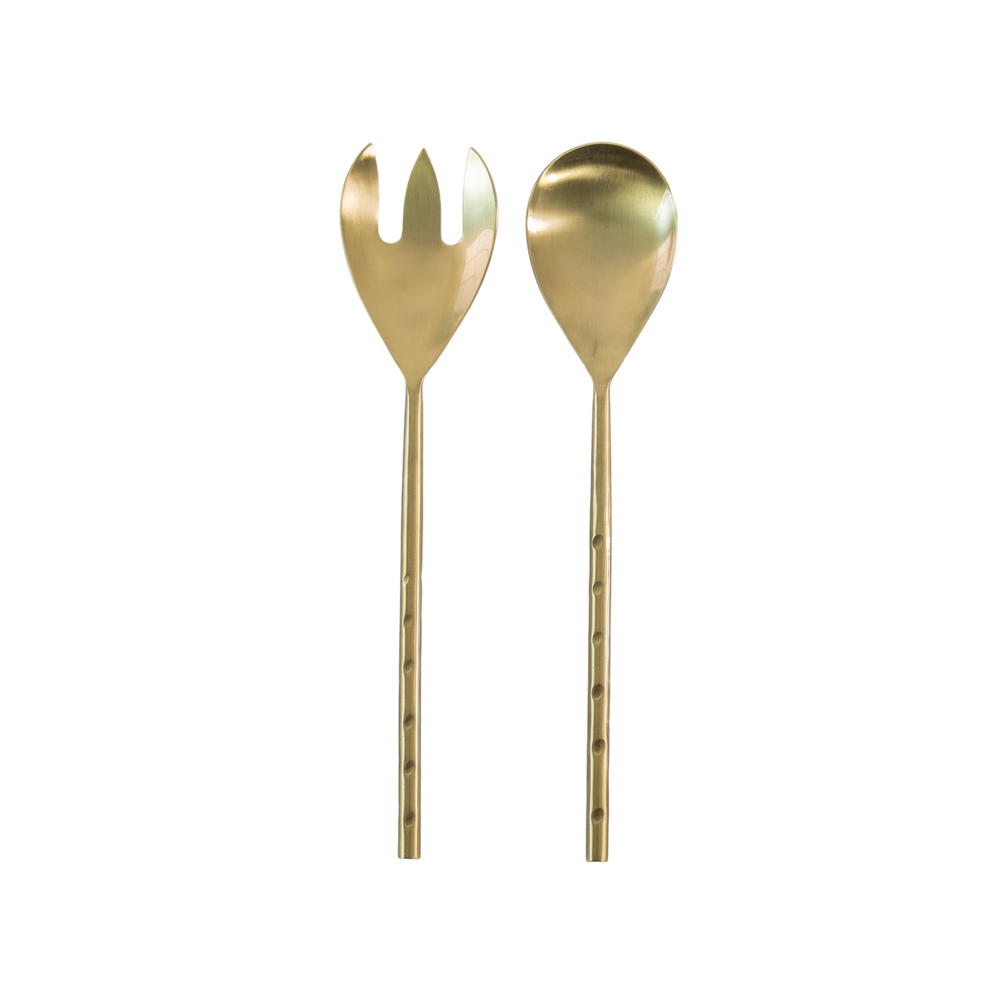 Mette Salad Servers Matt Gold