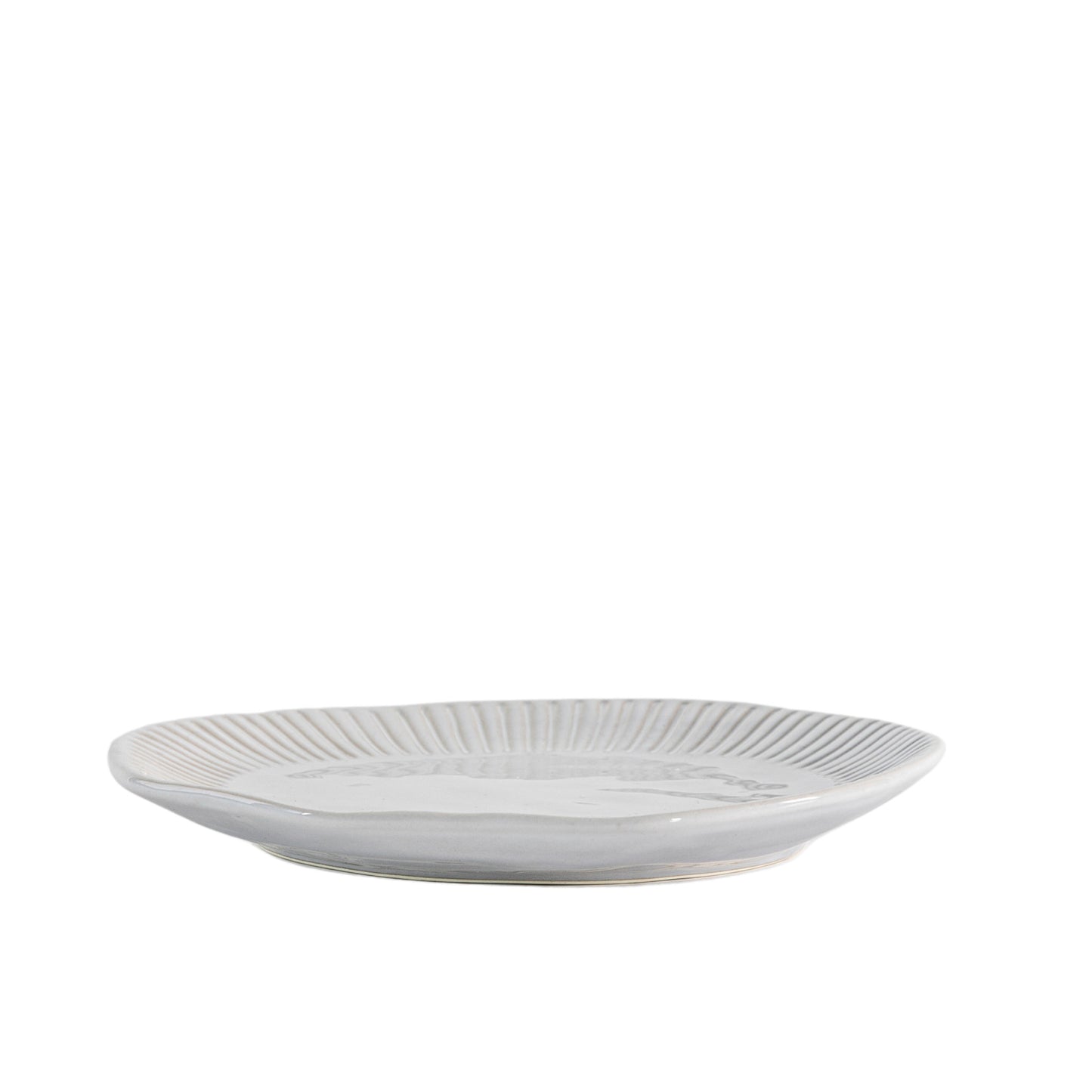 Organic Ridged Side Plate (4pk)
