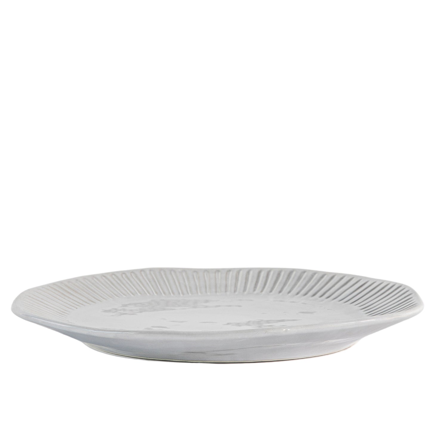 Organic Ridged Dinner Plate (4pk)