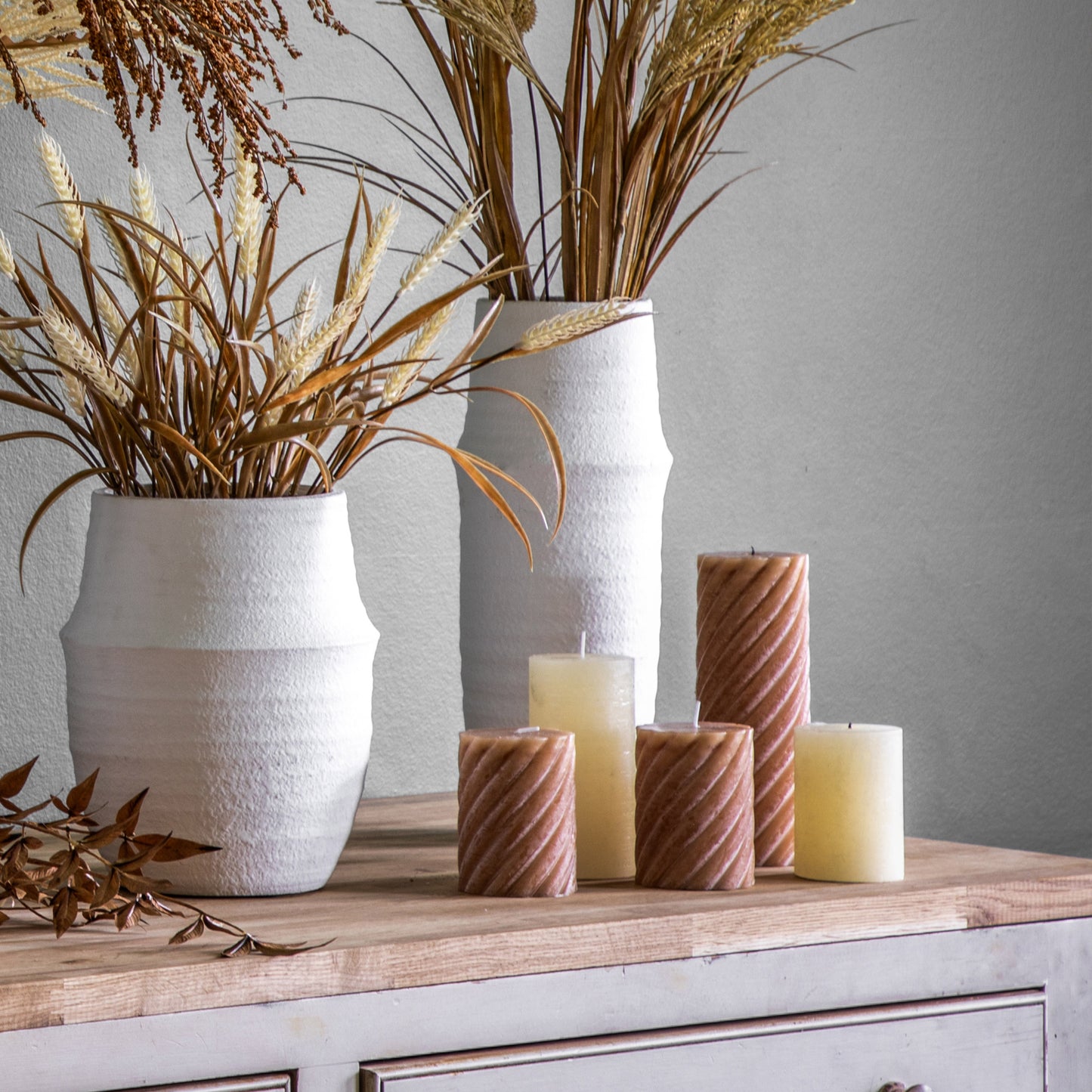 Larson Vase White