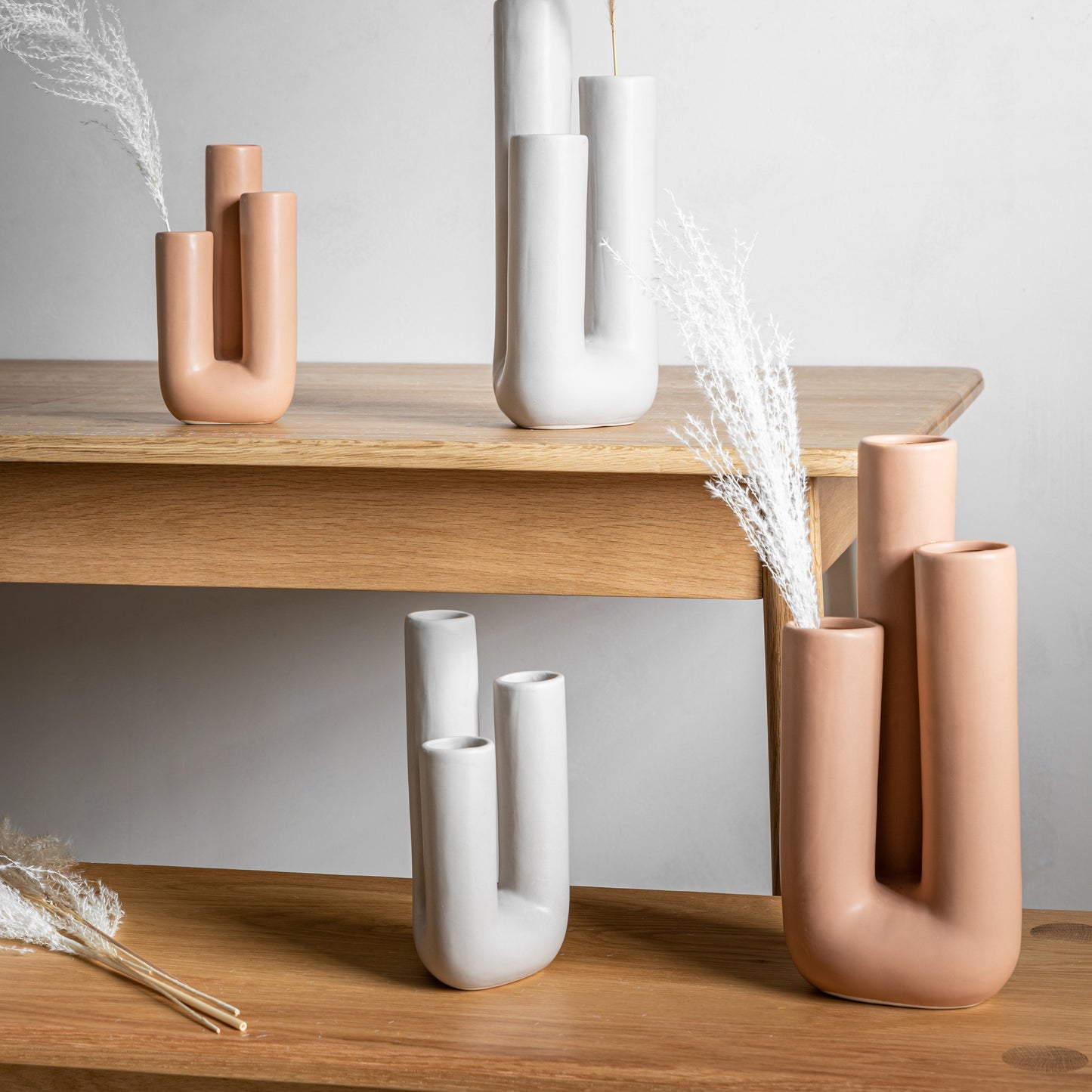 Oldfield Vase x3 Large Sand