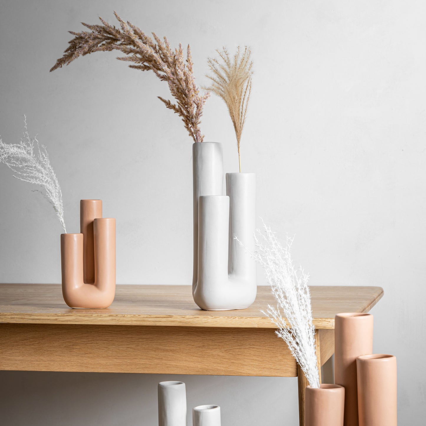 Oldfield Vase x3 Small Sand