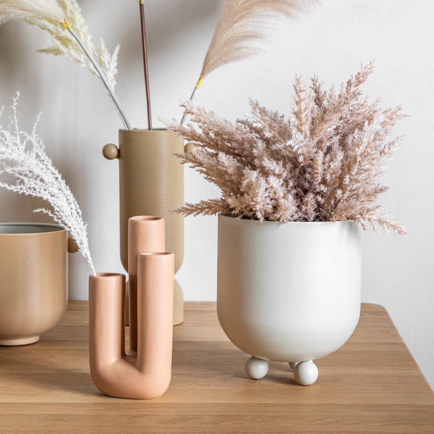 Oldfield Vase x3 Small Sand