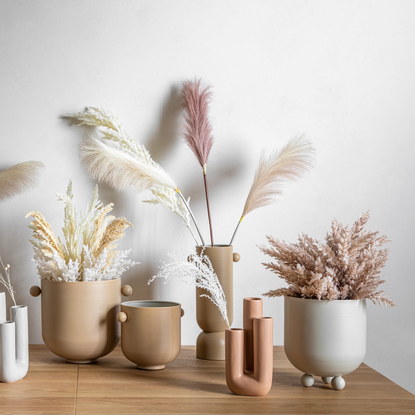 Oldfield Vase x3 Small Sand