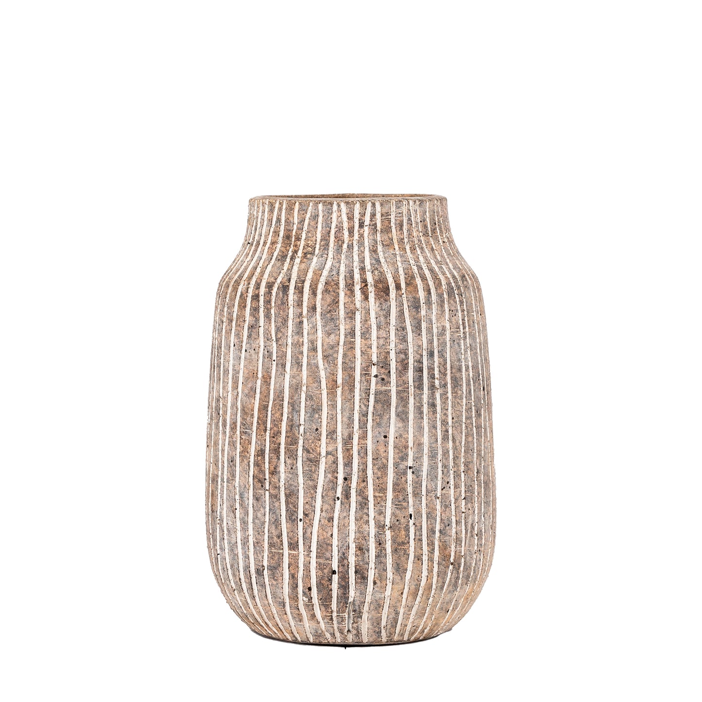 Potosi Vase Small Earthy White