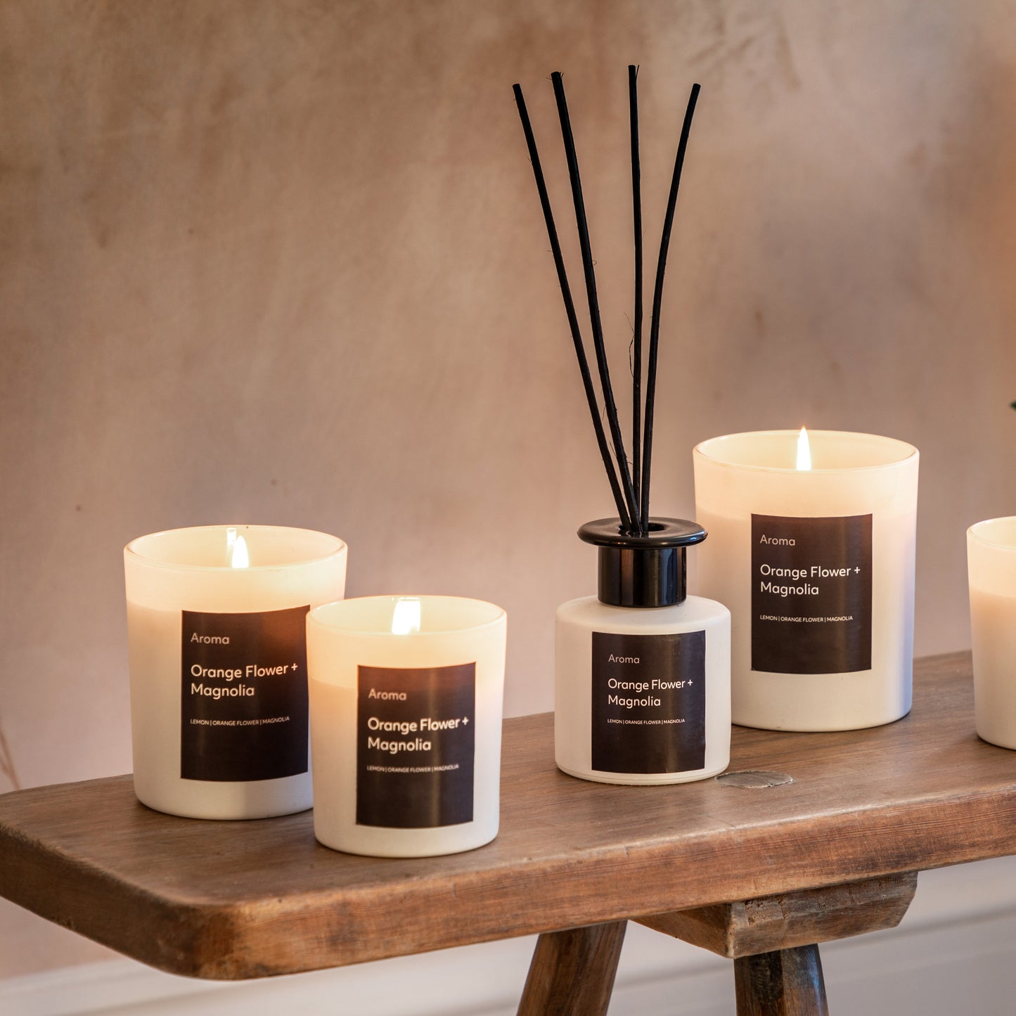 Reed Diffuser Orange Flower & Magnolia