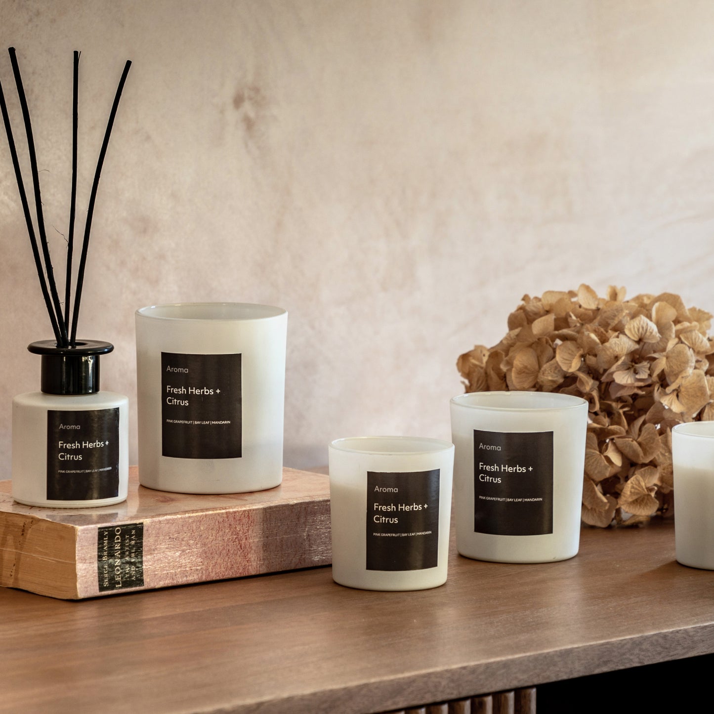 Reed Diffuser Fresh Herbs & Citrus