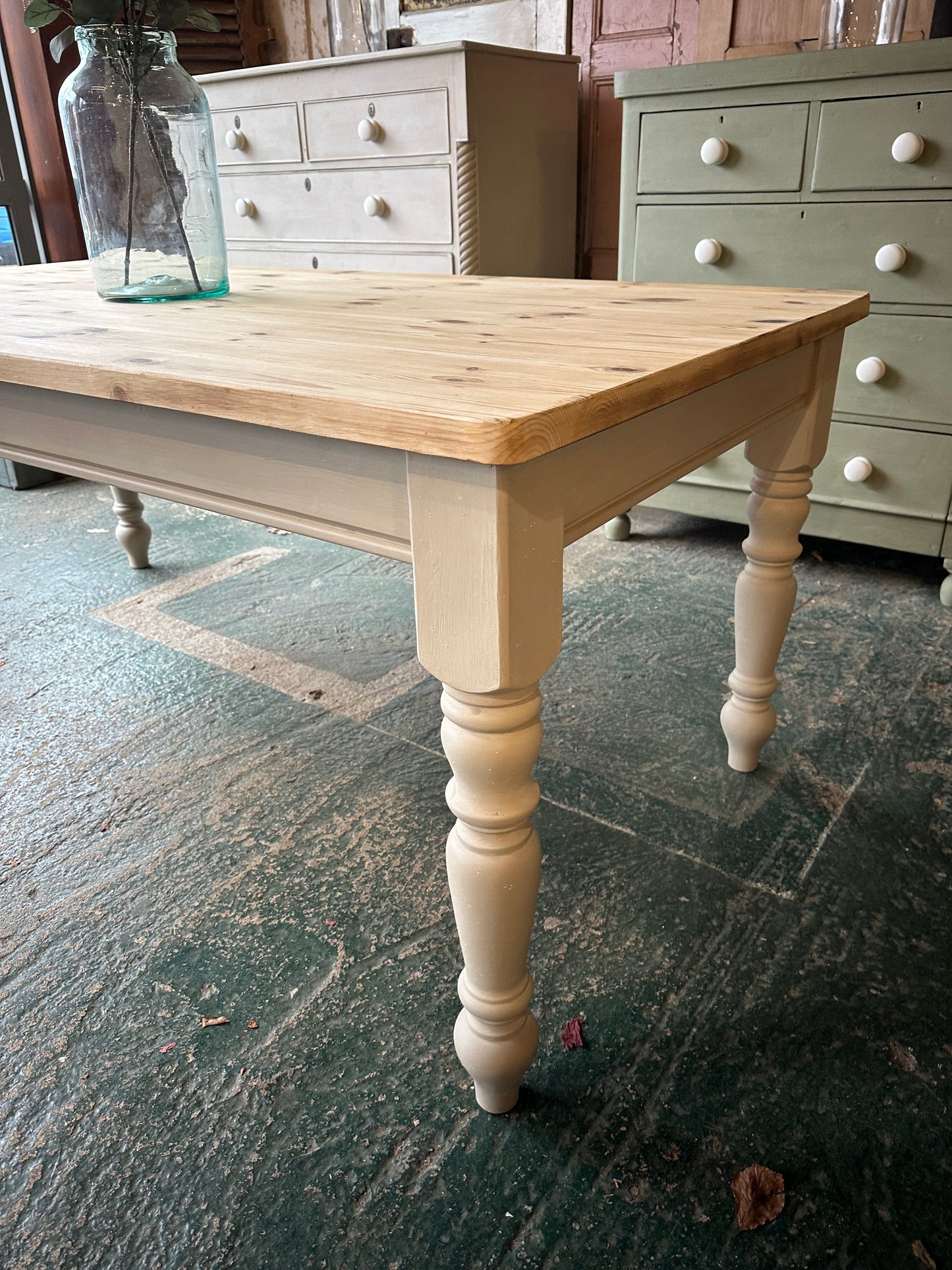 Farmhouse table 8 seater