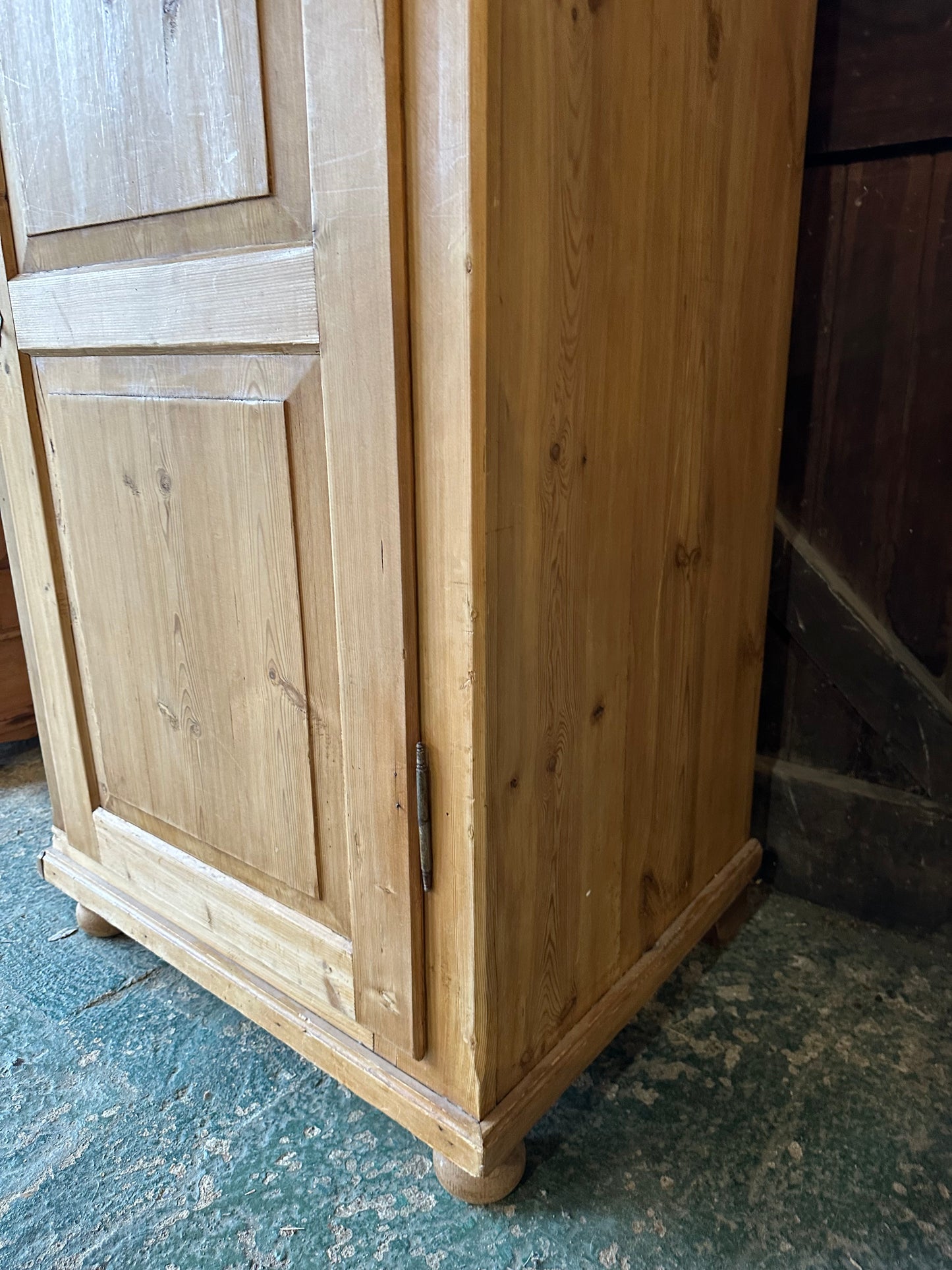 Rustic vintage wardrobe