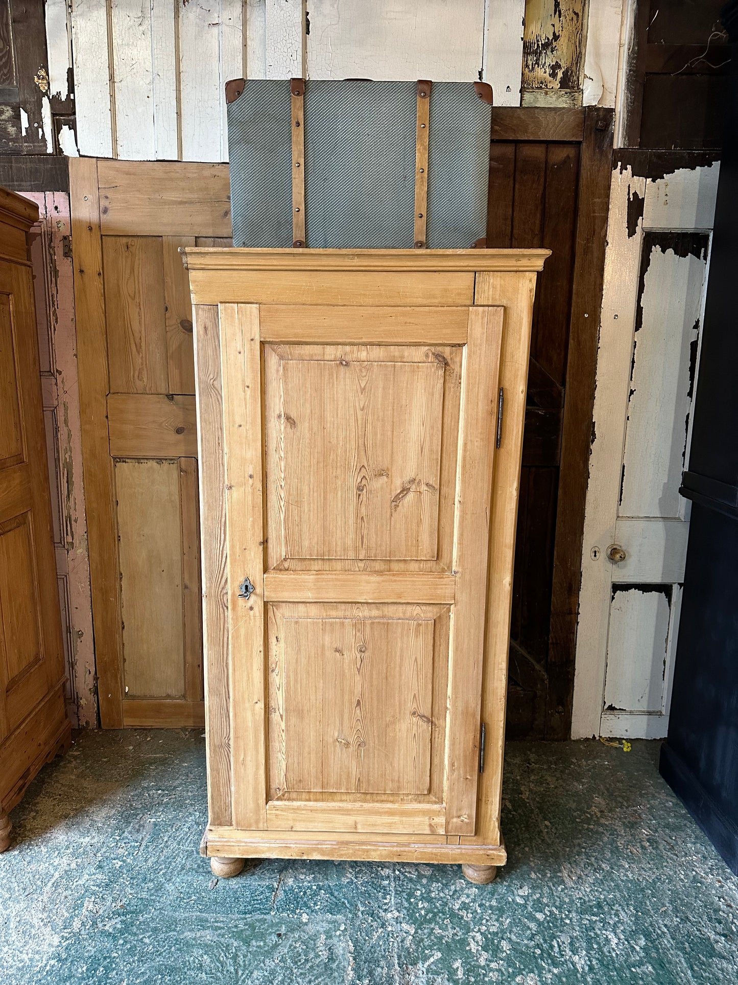 Rustic vintage wardrobe