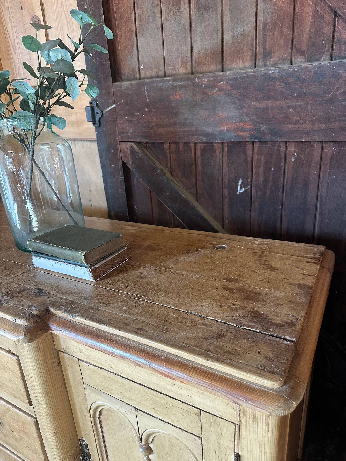 Rustic vintage sideboard