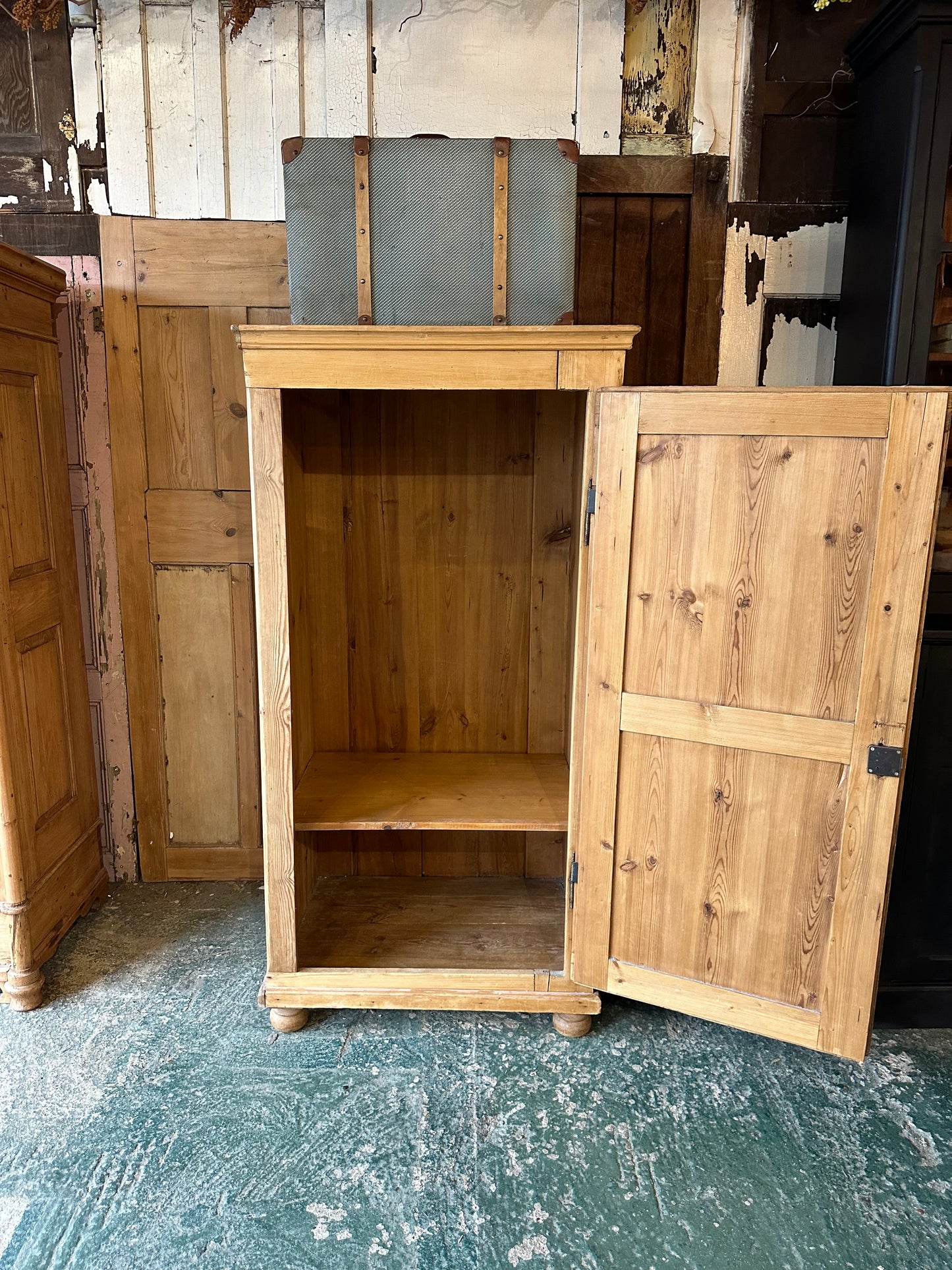 Rustic vintage wardrobe