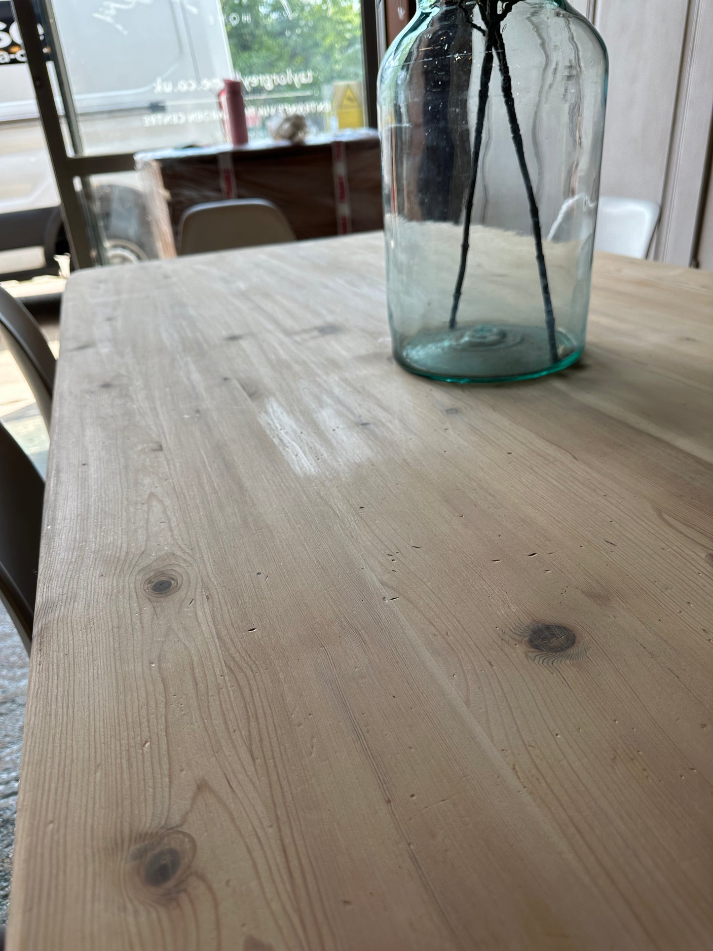 Rustic farmhouse table 8 seater