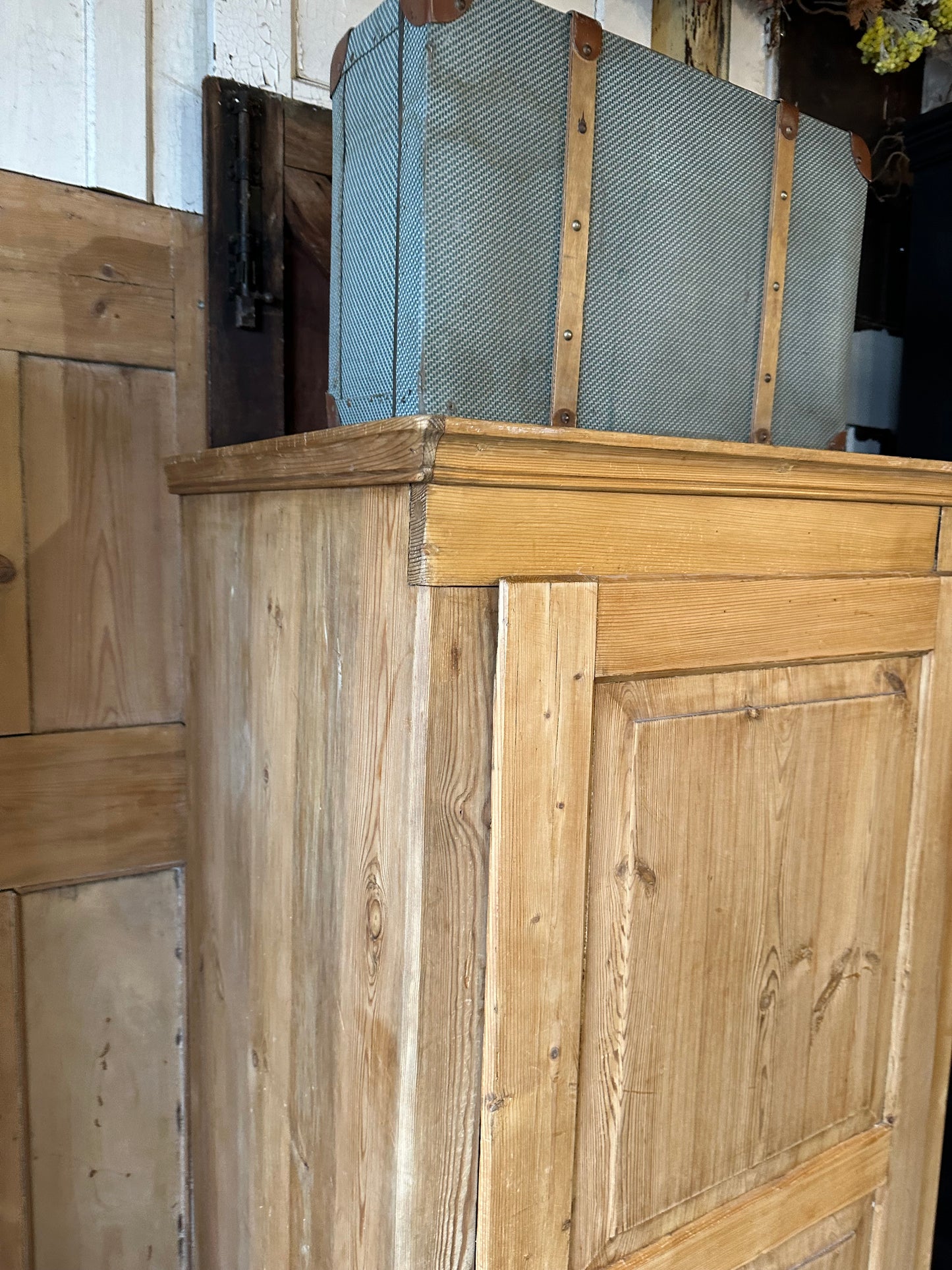 Rustic vintage wardrobe