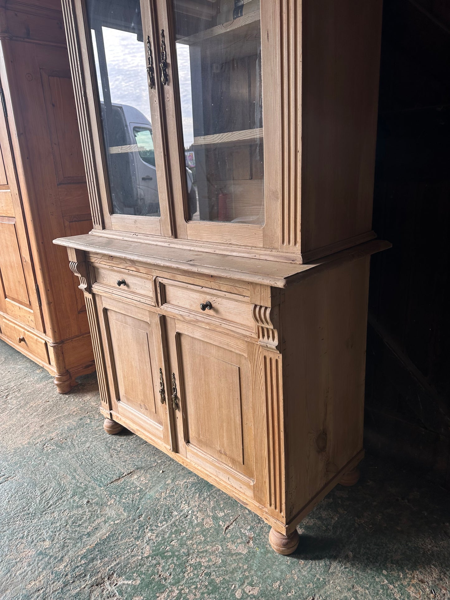 Rustic vintage dresser