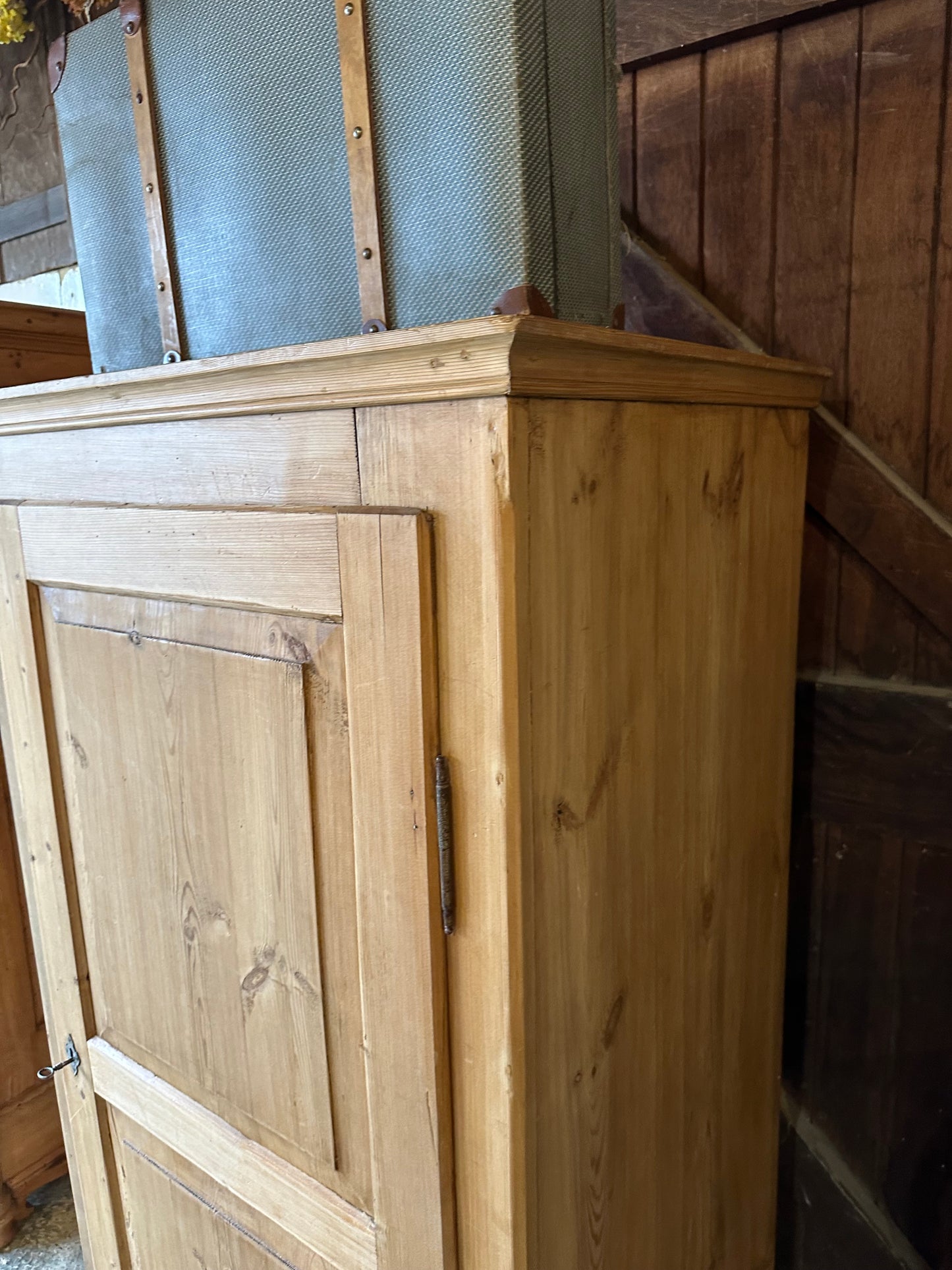 Rustic vintage wardrobe