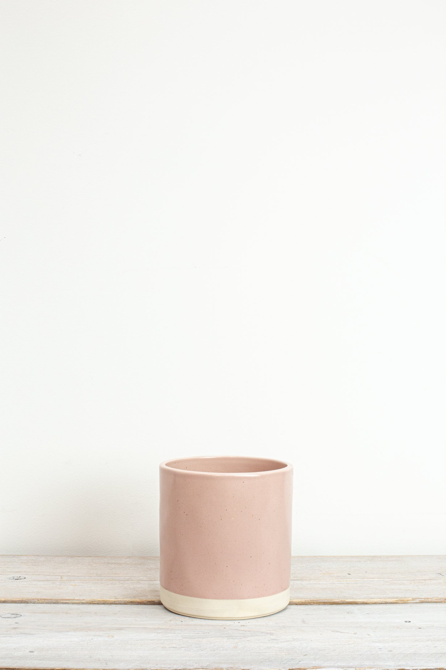 Kasvi Blush Speckled Large Plant Pot