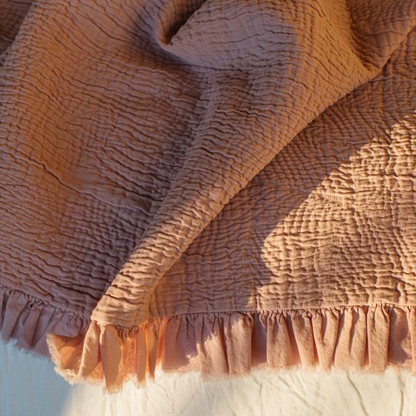 Alta Bedspread Blush