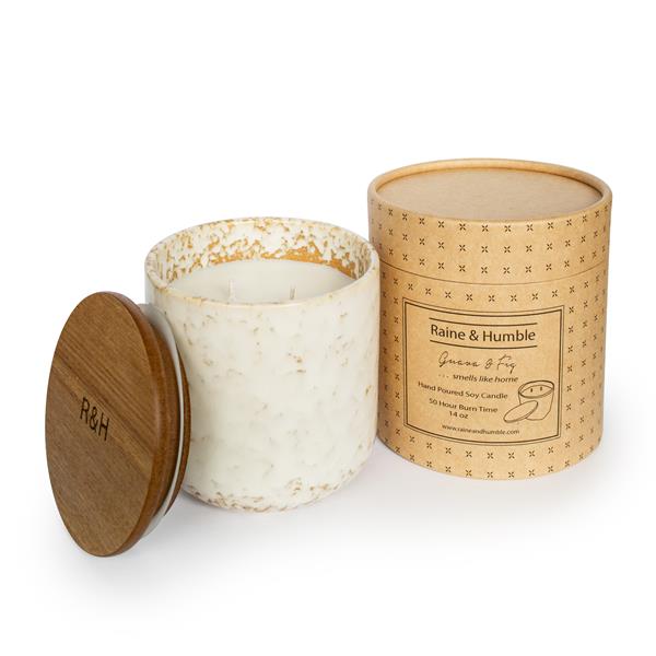Scented Soy Candle - Guava & Fig