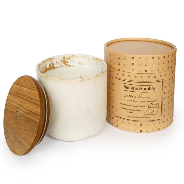 Scented Soy Candle - Cotton House