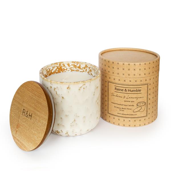 Scented Soy Candle - Lemongrass and Verbena