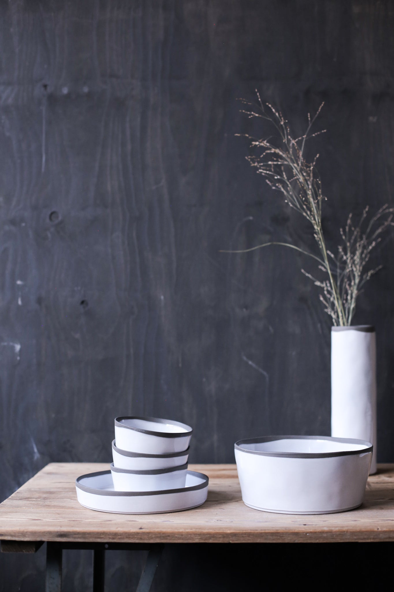Loka Recycled Clay Pasta Bowl