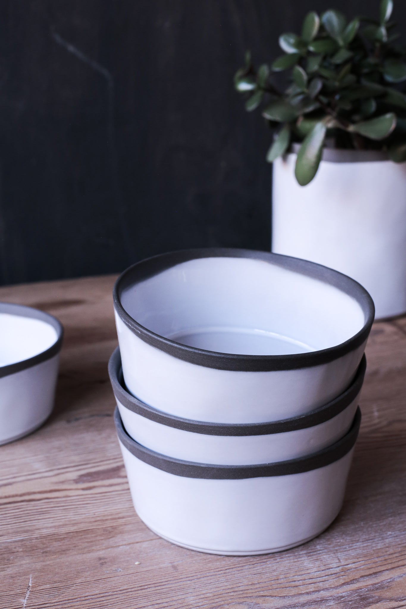 Loka Recycled Clay Salad Bowl