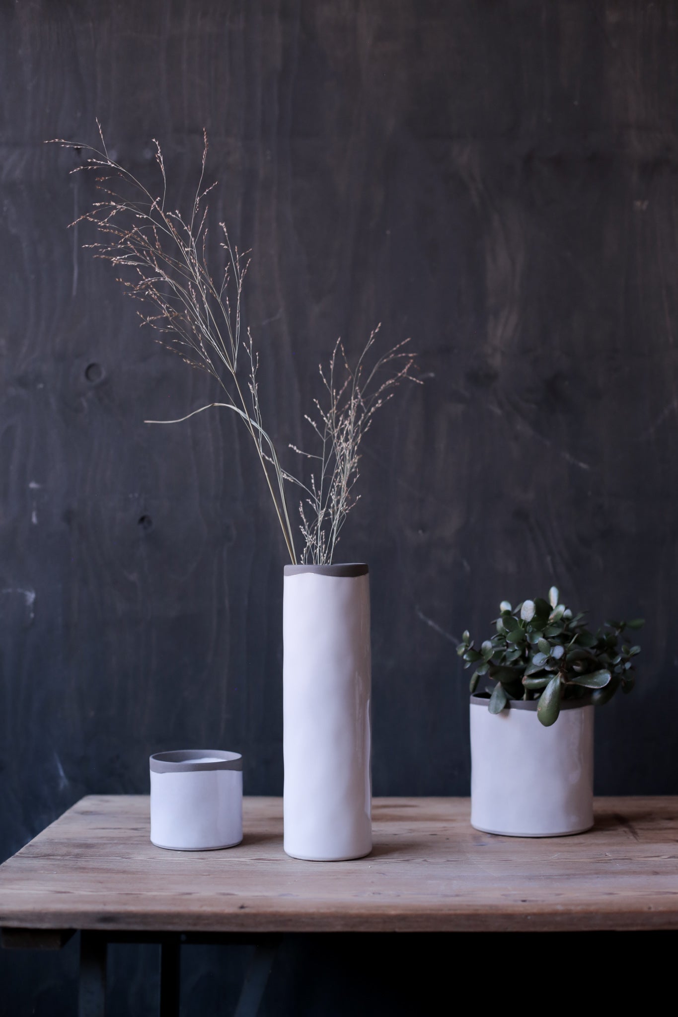 Pitka Loka Tall Cylinder Vase