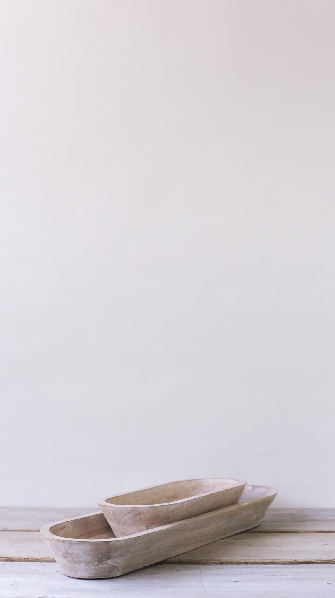 Mo Mango Wood Serving Bowl Large