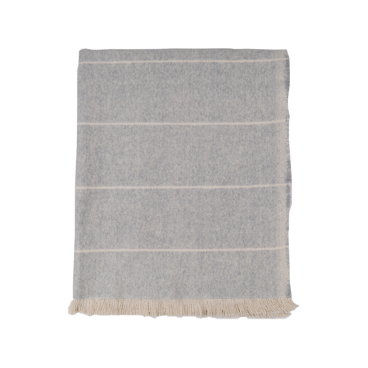 Brushed Wild Stripe Throw Slate