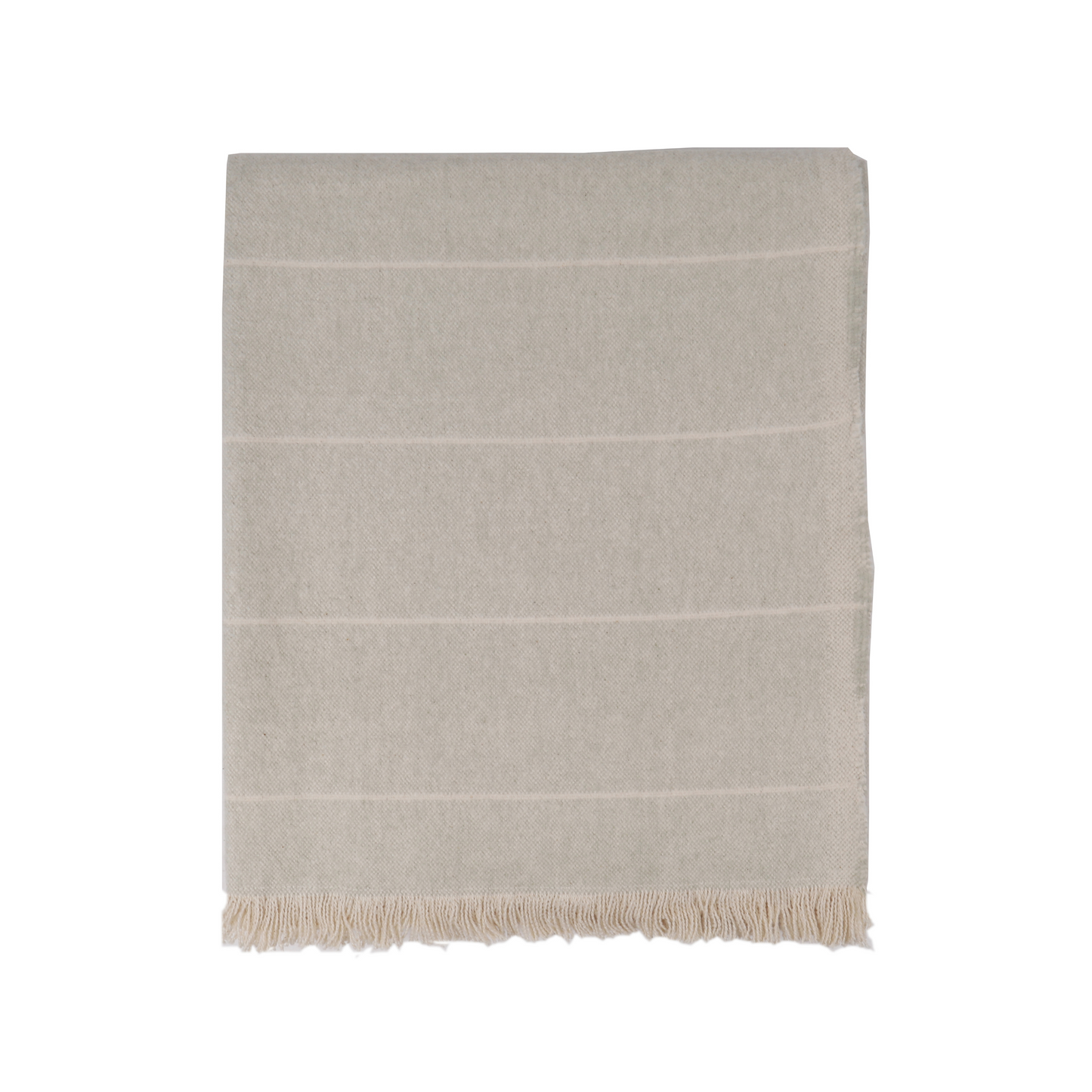 Brushed Wild Stripe Throw Sage