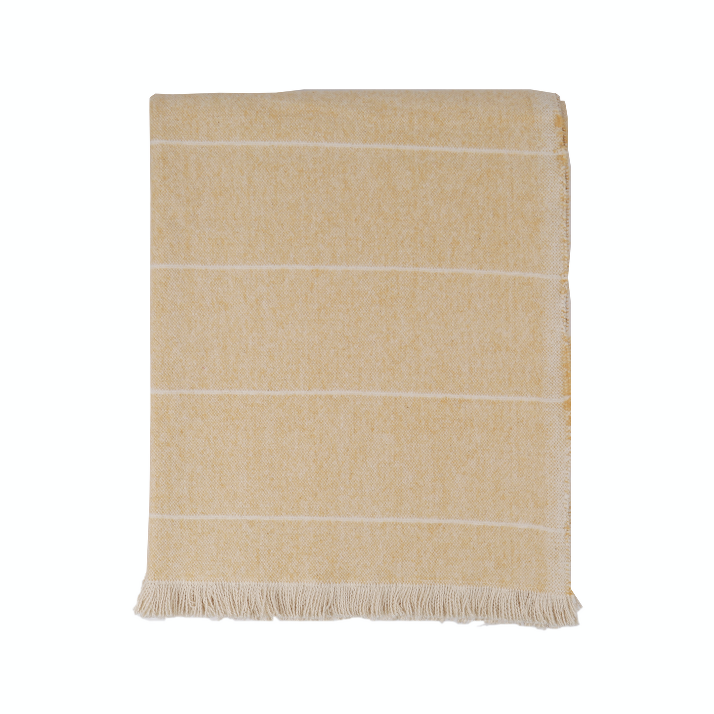 Brushed Wild Stripe Throw Honey