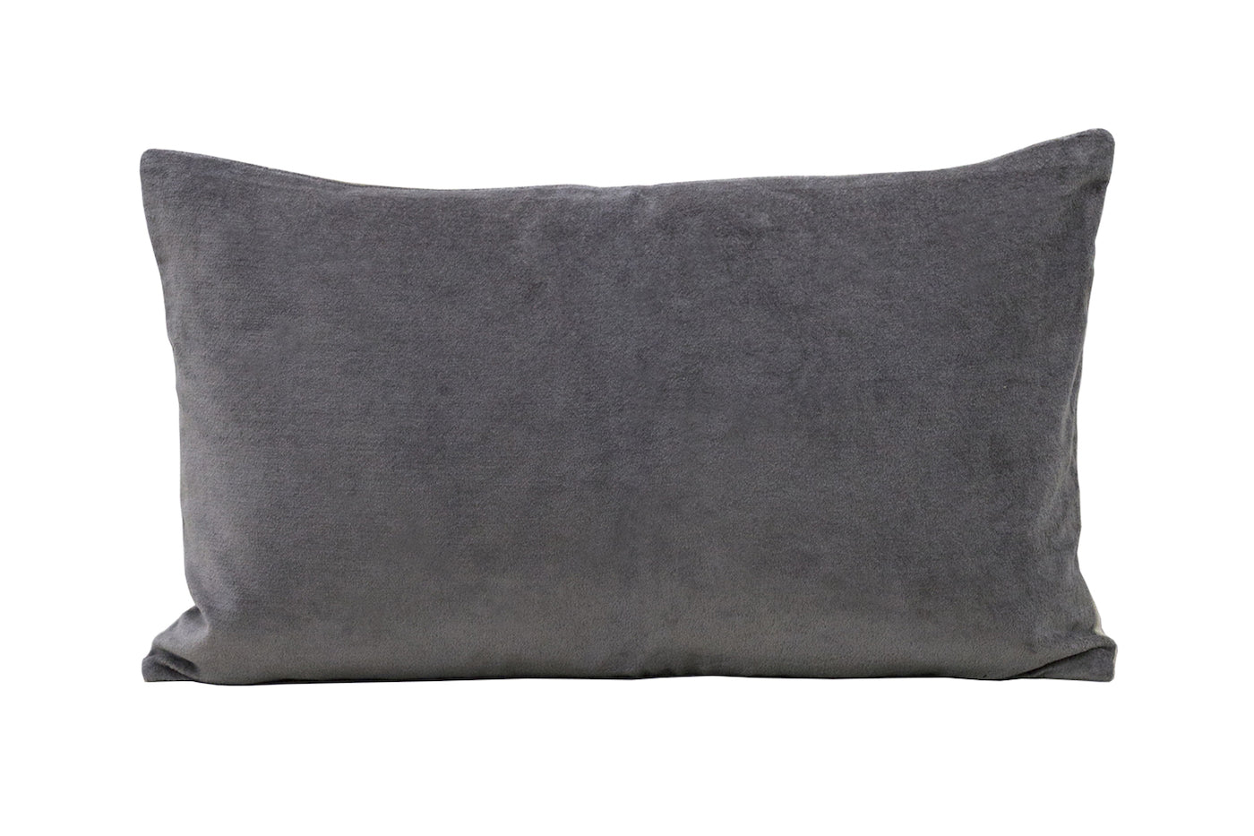 Misi Pewter Grey Velvet Cushion