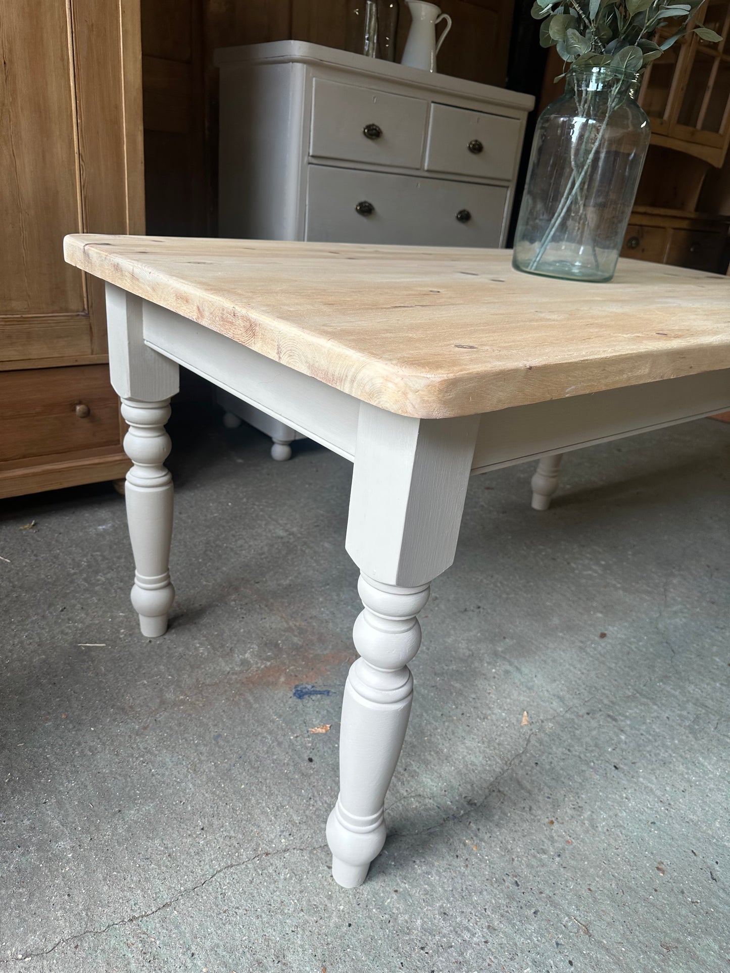 Farmhouse table 6 seater