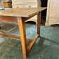 Vintage oak farmhouse refectory table 8 seater
