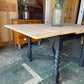 Oak Barley Twist Draw Leaf Table