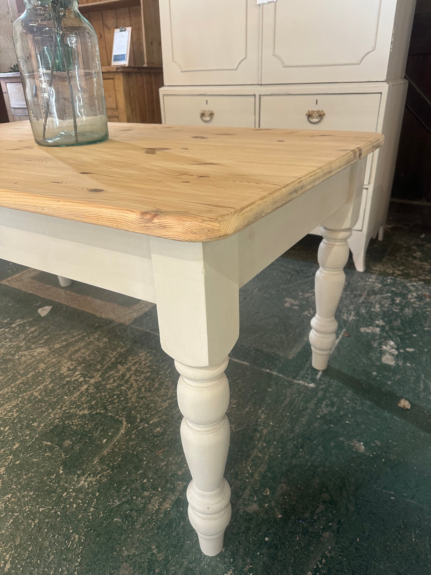 Farmhouse table 6 seater