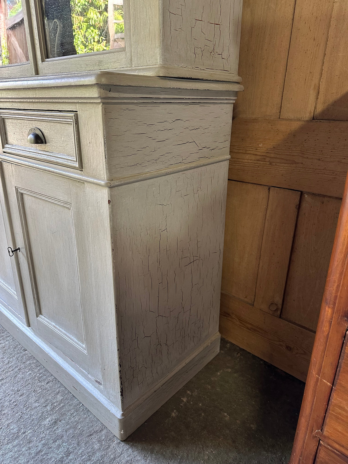 Vintage glazed dresser