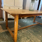 Vintage oak farmhouse refectory table 8 seater