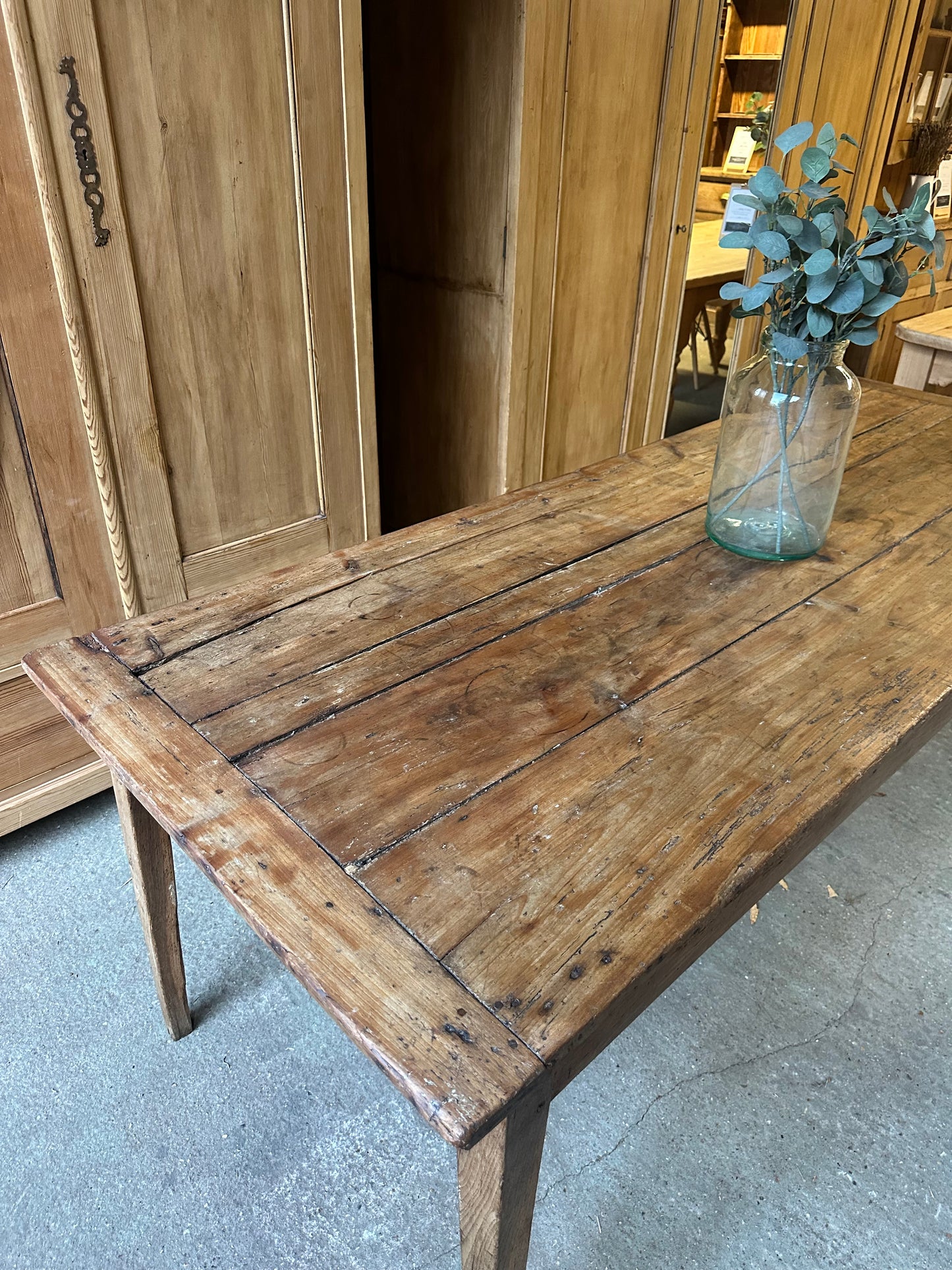 Farmhouse table large 8 seater