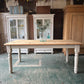 Rustic farmhouse table 8 seater