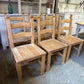 Wooden chairs (set of 6)