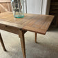 Vintage oak draw leaf table 2-4 seater